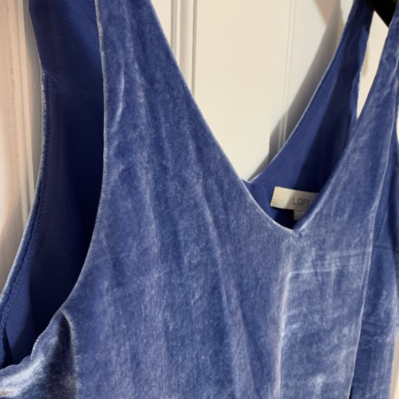 🔸Velvet Shell Top 〰️ LOFT - Picture 5 of 10